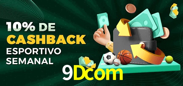 10% de bônus de cashback na 9Dcom