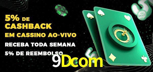 Promoções do cassino ao Vivo 9Dcom